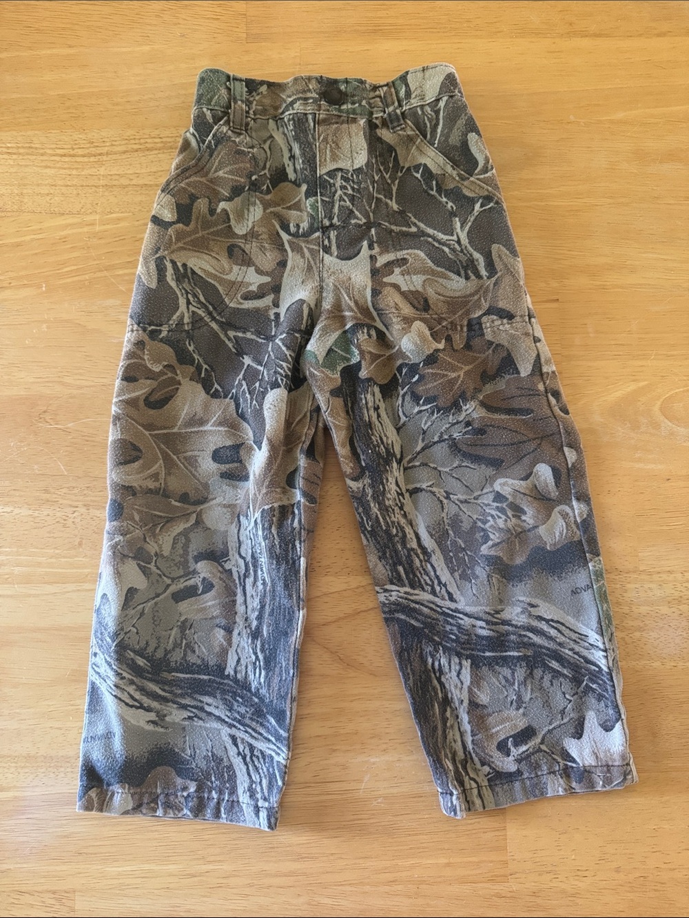 Boys vintage camo pants